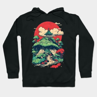 old japanese house Hoodie